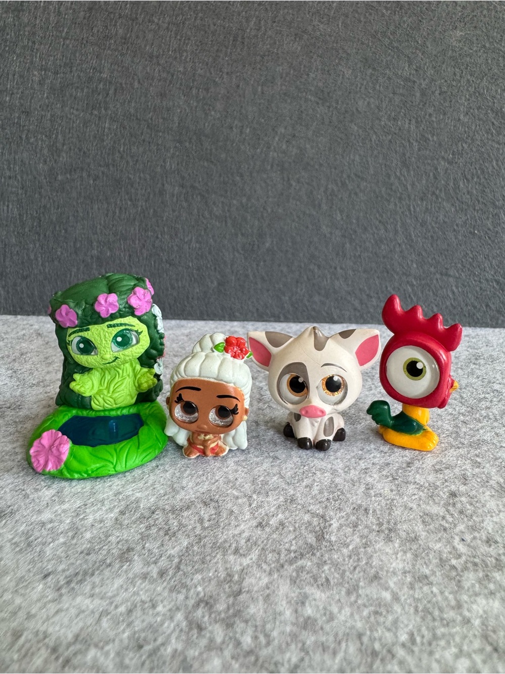 Disney Doorables - Moana - Tafiti full bloom, Grandma, Hei Hei, Pua